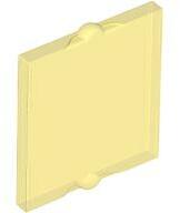 LEGO® - 60601c19 - LEGO átlátszó sárga ablaküveg 1 x 2 x 2 méretű (60601c19)