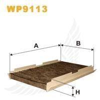 WIX - Pollenszűrő WIX WP9256 CU21000-2