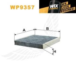 WIX - Pollenszűrő WIX WP9113 aktív szenes CUK2940