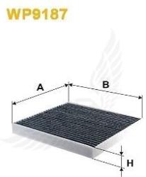 WIX - Pollenszűrő WIX WP9357 aktív szenes CUK2440