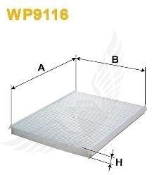 WIX - Pollenszűrő WIX WP9114 CU2680