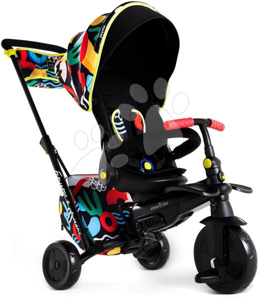 smarTrike - Tricikli és babakocsi összecsukható smarTfold STR7 Kelly Anna Imagine smarTrike lehajtható üléssel Touch Steering vezérlés EVA kerekek 6 hó-tól (ST5500700)