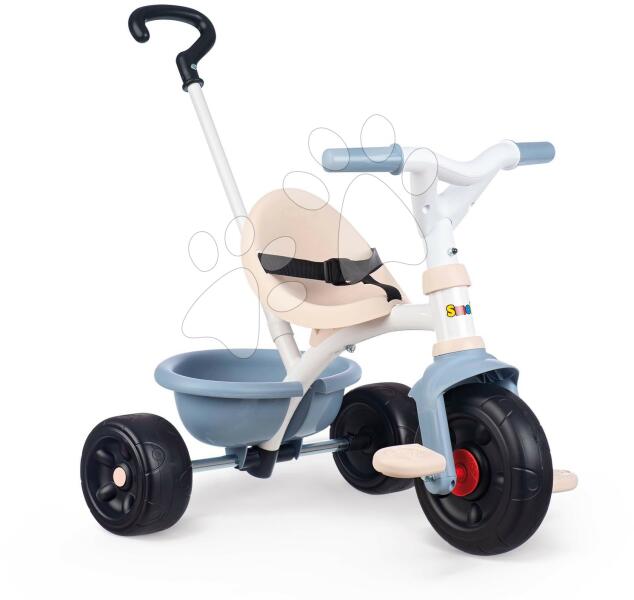 Smoby - Tricikli Be Fun Tricycle Blue Smoby 95 cm tolókarral 15 hó-tól (SM740336)