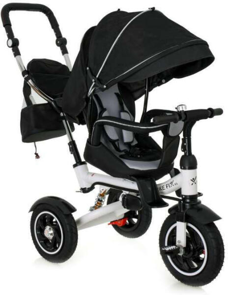 KIK - OEM Trike Fix V3 fekete tricikli és babakocsi napernyővel (iko5903039703353xx)