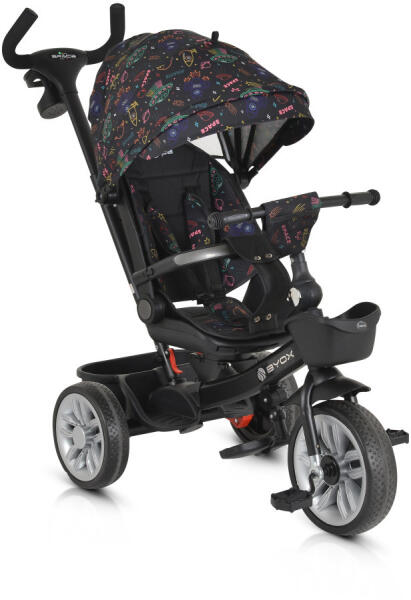 BYOX - Space 360°-ban forgatható tricikli - Narancssárga - pindurka