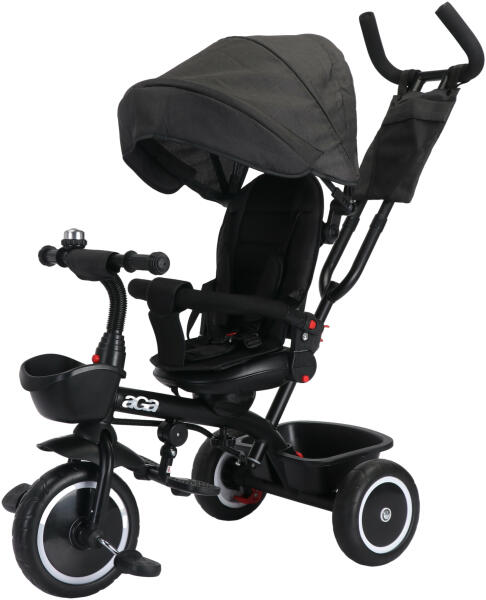 AGA - Tricikli Aga MR1468-Black - Fekete (K17517) - kertaktiv