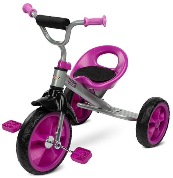 Toyz - Háromkerekű járgány Toyz York lila (16702-Toyz007-purple)