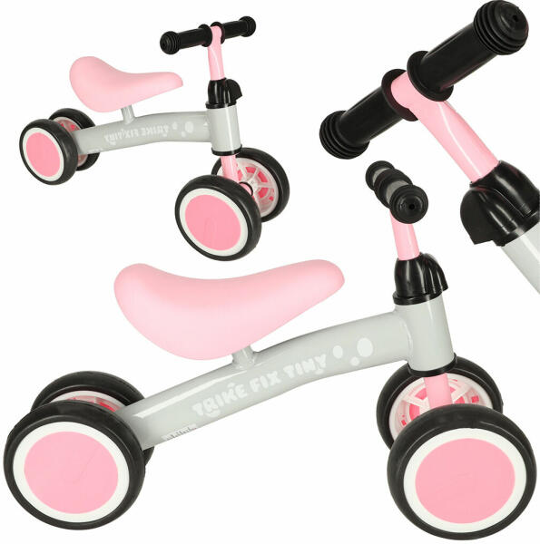 Trike Fix - Apró terepjáró tricikli - rózsaszín (KX4746)