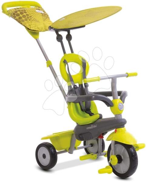 smarTrike - Tricikli táskával Vanilla Green smarTrike magasított háttámasszal és 3-pontos biztonsági övvel 10 hó-tól (ST6652300)