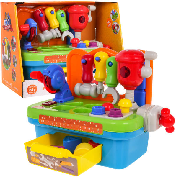 Inlea4Fun - Interaktív szerszámos asztal Inlea4Fun MINI TOOL SET (RA-ZWA.500-1)