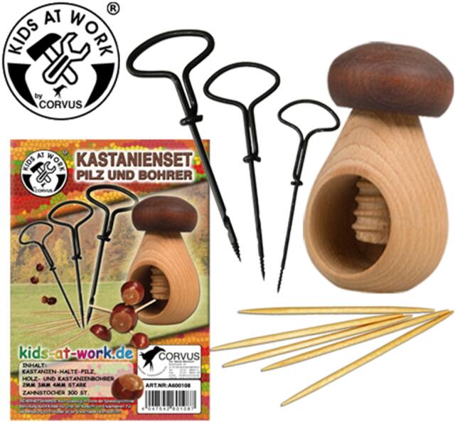 KIDS AT WORK - Gesztenye figura készítő (CV-600108)