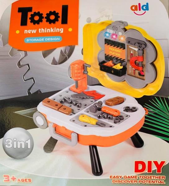 Shantou Toys - Barkács készlet bőröndben funkciós