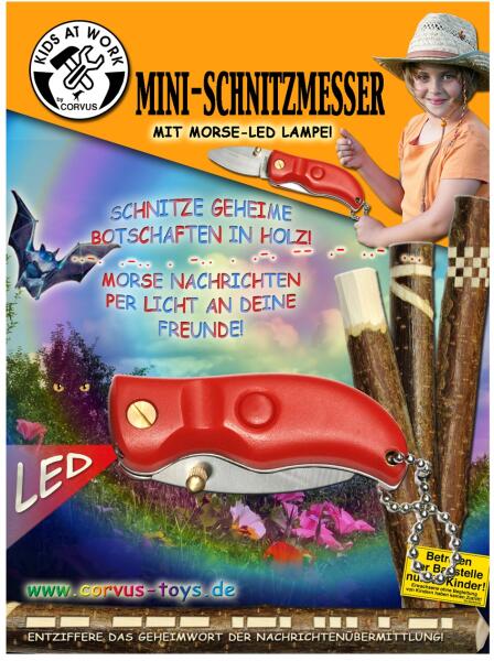 KIDS AT WORK - Mini faragókés (600061)