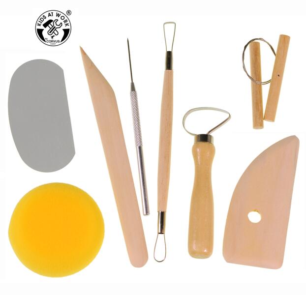 KIDS AT WORK - Agyagozó szerszámkészlet (CV-750605)