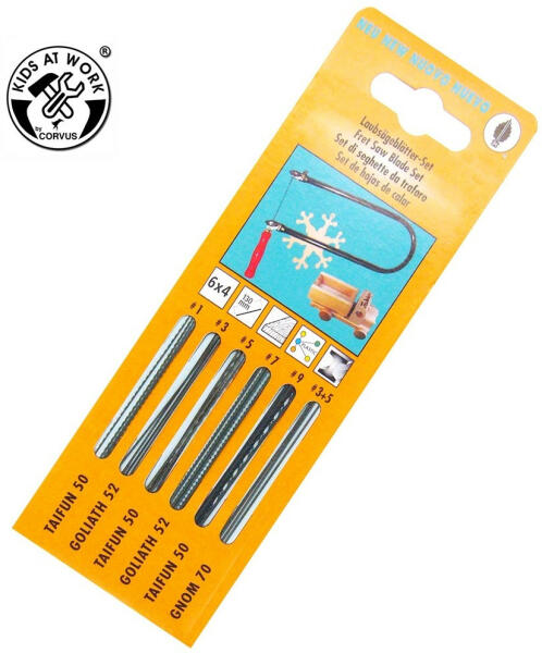 KIDS AT WORK - Lombfűrész pengék 24db (600082)