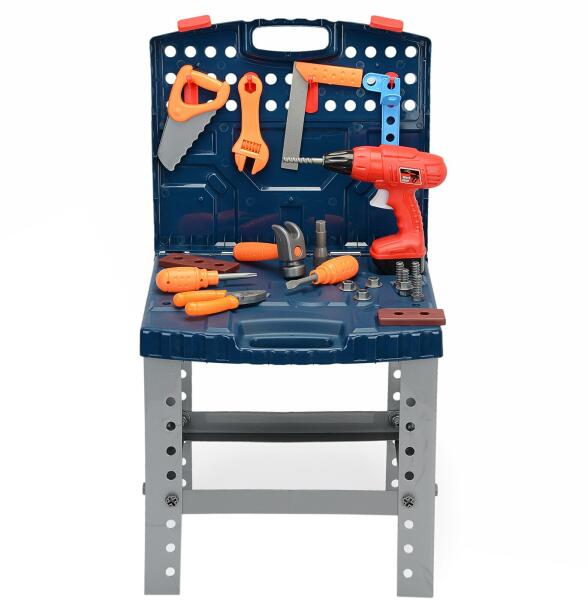 Mappy - M-Toys 2 az 1-ben Kismester munkapad gyerekeknek kiegészítőkkel