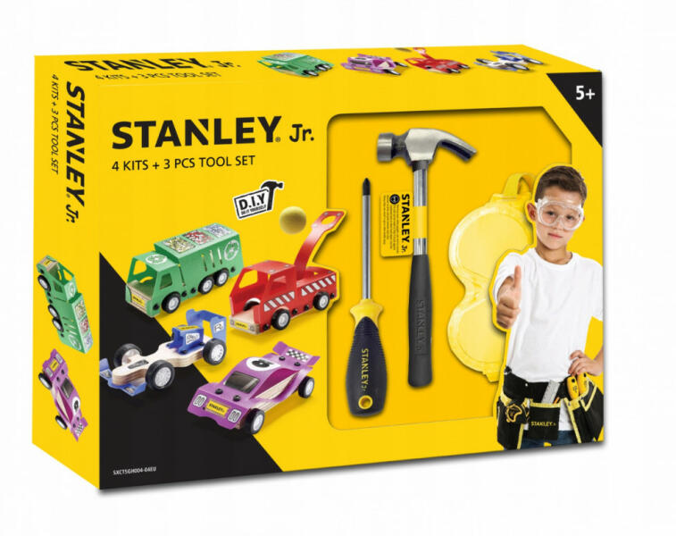 Red Tool Box Ltd - Barkács szett játék 4-az-egyben Stanley