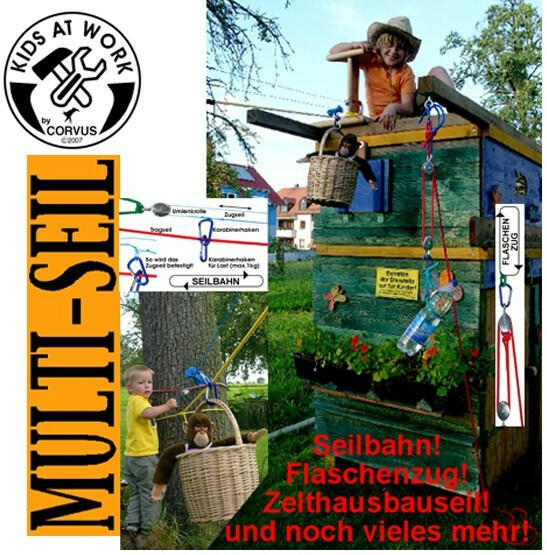 KIDS AT WORK - Többfunkciós kötélpálya 10m