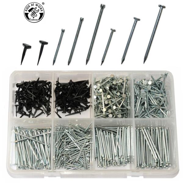 KIDS AT WORK - Több méretű szegkészlet (600532)