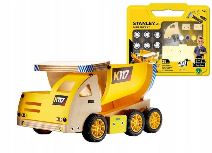 Red Tool Box Ltd - Fa játék teherautó építő szett 24x10x17cm Stanley