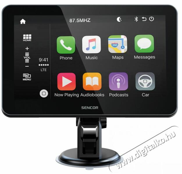 Univerzális 7″ TFT-LCD tolatókamera monitor