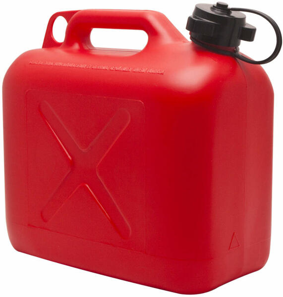 Handy - 10891B üzemanyagkanna, 10l KANNA, benzines kanna kiöntőcsővel (10891B)
