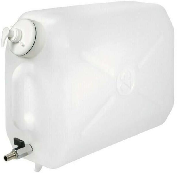 Lampa - fémcsappal és szappanadagolóval ellátott vizes kanna, vízszintes használat - 25l (LAM97868)