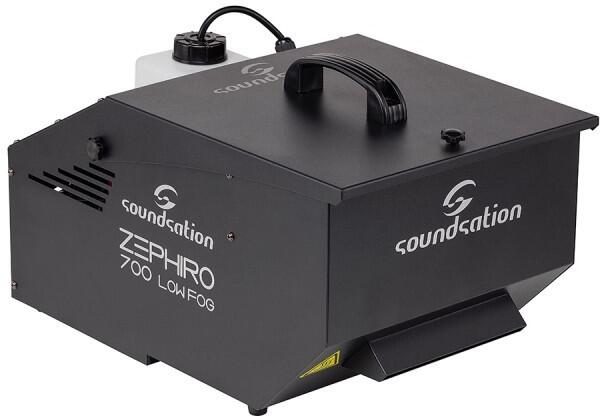 Soundsation - ZEPHIRO 1500 LOW FOG - Nagy teljesítményű nehézfüst gép DMX vezérlővel és vezeték nélküli vezérlővel