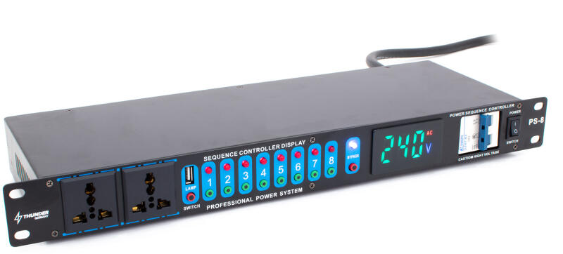Thunder Germany - Thunder DMX-192 Fényeffekt kontroller, vezérlő (192CH, DMX512) (TH-CT001)