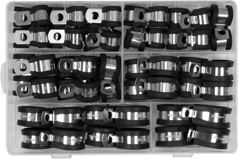 Yato - YT-067833 Gumi tömítésű csőbilincs készlet 18 részes (YT-067833)