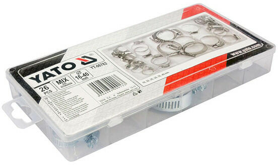 Yato - YT-06784 Horganyzott acél bilincs készlet 175 részes (YT-06784)