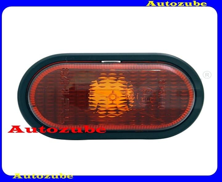 OPEL - VIVARO A 2000.09-2006.08 /X83/ Oldalindex sárga, fekete kerettel, oldalfüggetlen (foglalat nélkül) TYC 18-0665-01-2