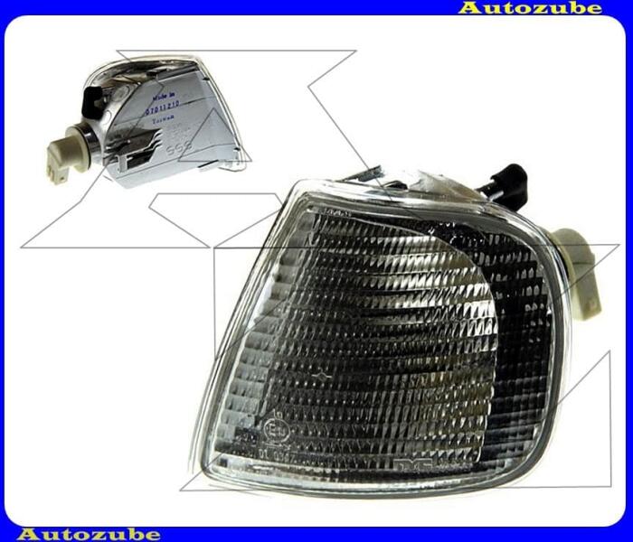 Seat - IBIZA 2 1996.08-1999.08 /6K/ Első index bal fehér, foglalattal TYC 18-5214-05-2