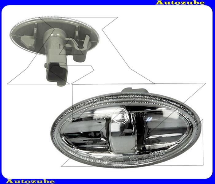 TOYOTA - AYGO 1 2005.07-2008.12 /AB1/ Oldalindex átlátszó, oldalfüggetlen, foglalattal TYC 18-0273-00-2