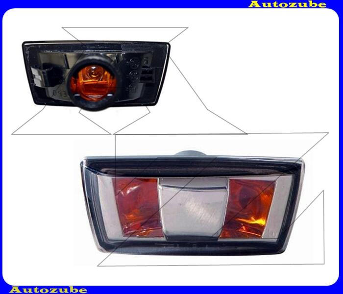 OPEL - ZAFIRA B 2005.09-2007.08 /A05/ Oldalindex bal, fekete keretes (foglalat nélkül) 18-0232-11-2