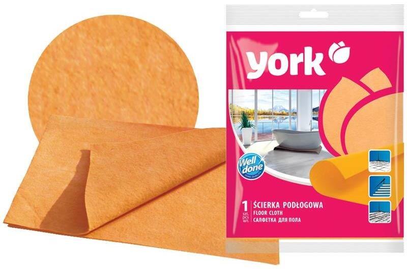 YORK - szivacsos törlőkendő, színek keveréke, 3 db