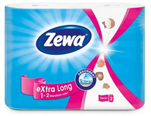 ZEWA - Kéztörlő tekercses háztartási ZEWA Jumbo White 2 rétegű 1 tekercses 325 lap (568884) - papir-bolt
