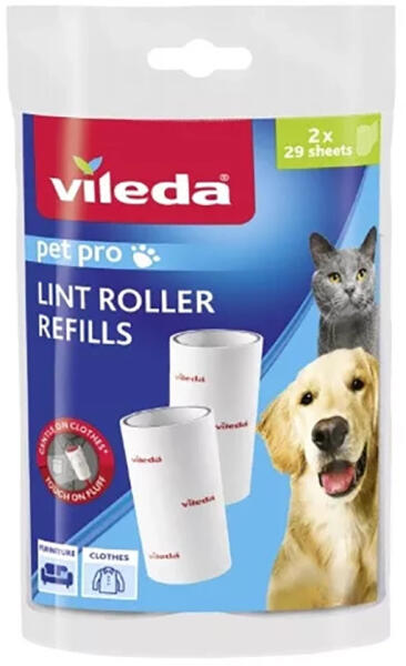 Vileda - Pet Pro Ruhatisztító henger - sigron