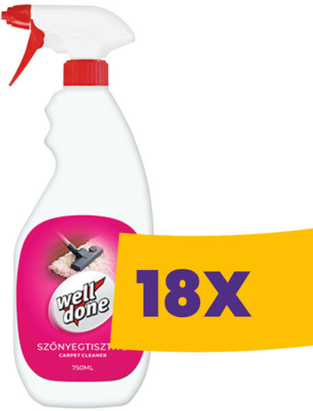 Well Done - Szőnyegtisztító 750ml Szórófejes