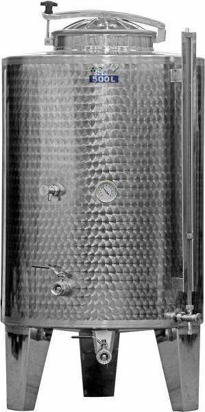 Zottel - Bortartály rozsdamentes 300 l csappal (10478)