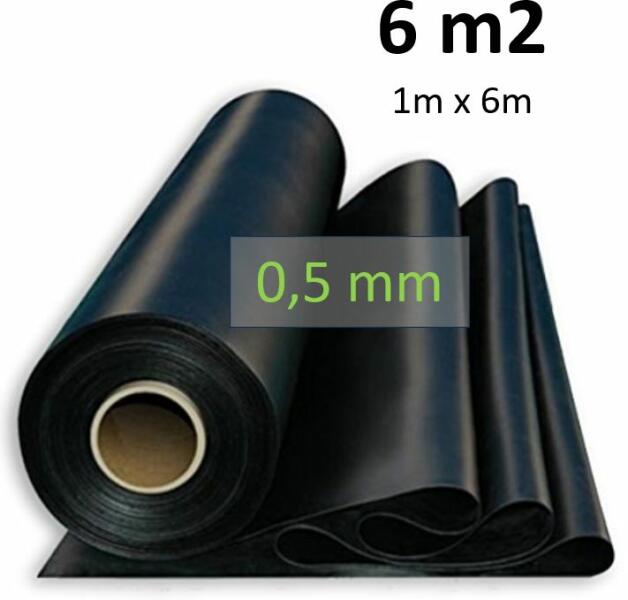 Ubbink - 30m2 0, 5mm PVC Tófólia (5m x 6m) UV álló méretre vágva kicsi dísztavakhoz
