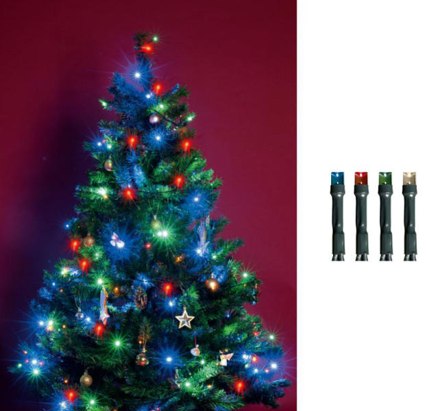 Somogyi Elektronic - Home Beltéri LED-es fényfüzér 200 db, 16 m - színesfényű (KII 200/M)