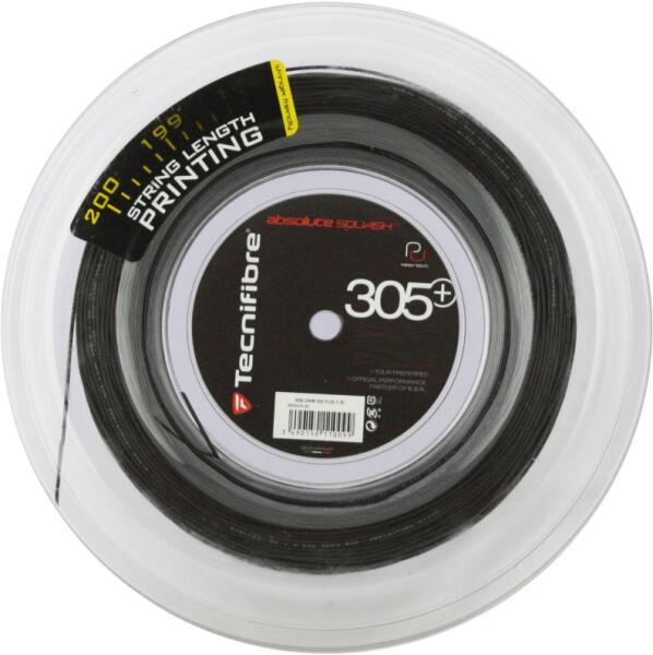 Tecnifibre - Squash húrok Tecnifibre DYNAMIX V. P. (200 m) - black
