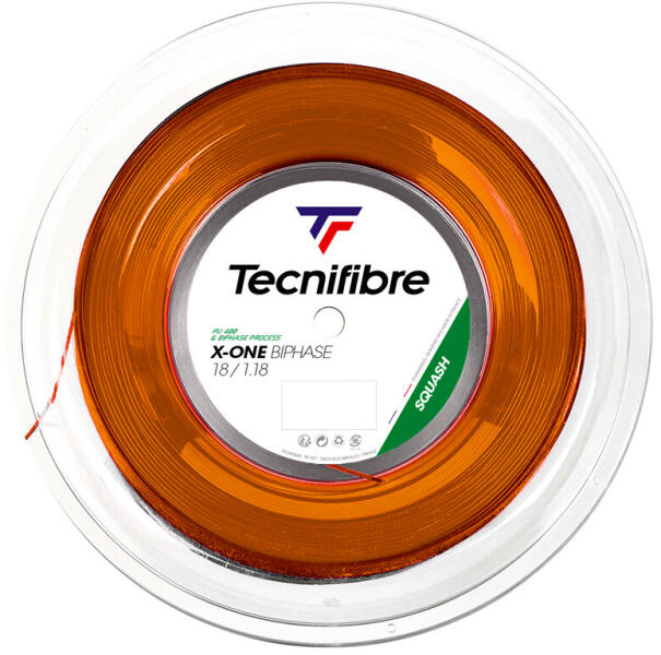 Tecnifibre - Squash húrok Tecnifibre X-One Biphase (9, 7 m) - orange