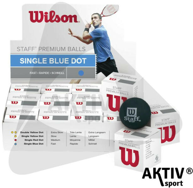 Wilson - Squash labda Wilson Staff piros 2 db (WRT617700+)