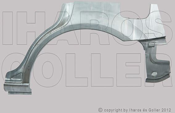 MAZDA - Premacy 1999.01. 01-2005.09. 30 Hátsó sárvédő javítóív bal (153S) (P875131)