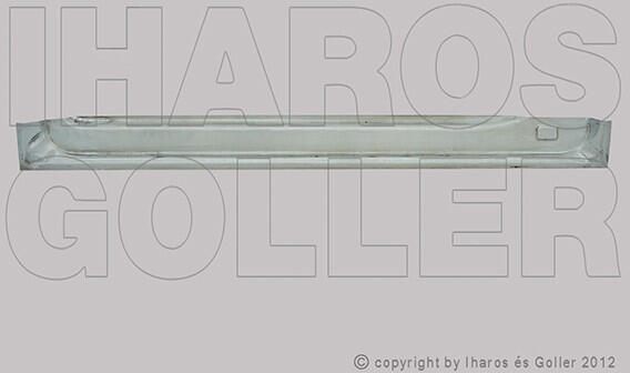 MERCEDES - Sprinter (W906) 2006.06. 01-2013.09. 07 Tolóajtó belső váz alsóész (151cm x 14cm) (12RJ) (50654015)