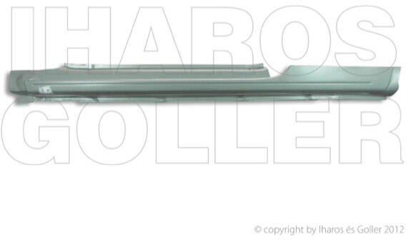 OPEL - Corsa C 2000.09. 01-2006.08. 31 Küszöb bal 3 ajtós (0ZDE) (P331233)