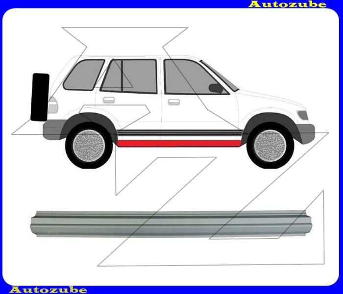 KIA - SPORTAGE 1 1998.04-2004.08 /K00/ Küszöb alsó rész jobb "1720mm" (külső javítólemez) POTRYKUS P410142-2