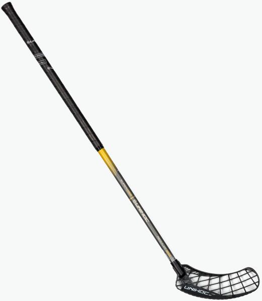 unihoc - PLAYER 34, neon narancssárga/fekete, 87 cm, R-19